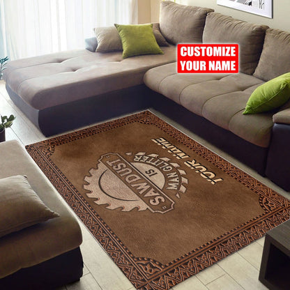 Carpenter Doormat Sawdust Is Man Glitter