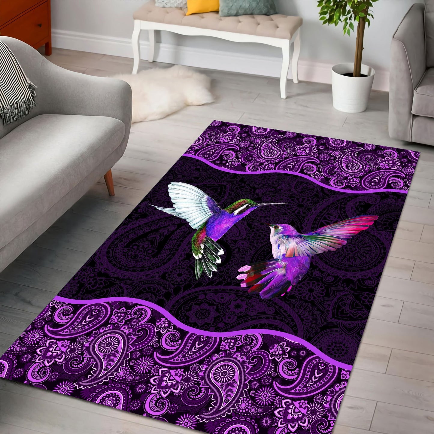 Hummingbird Lovers Rug