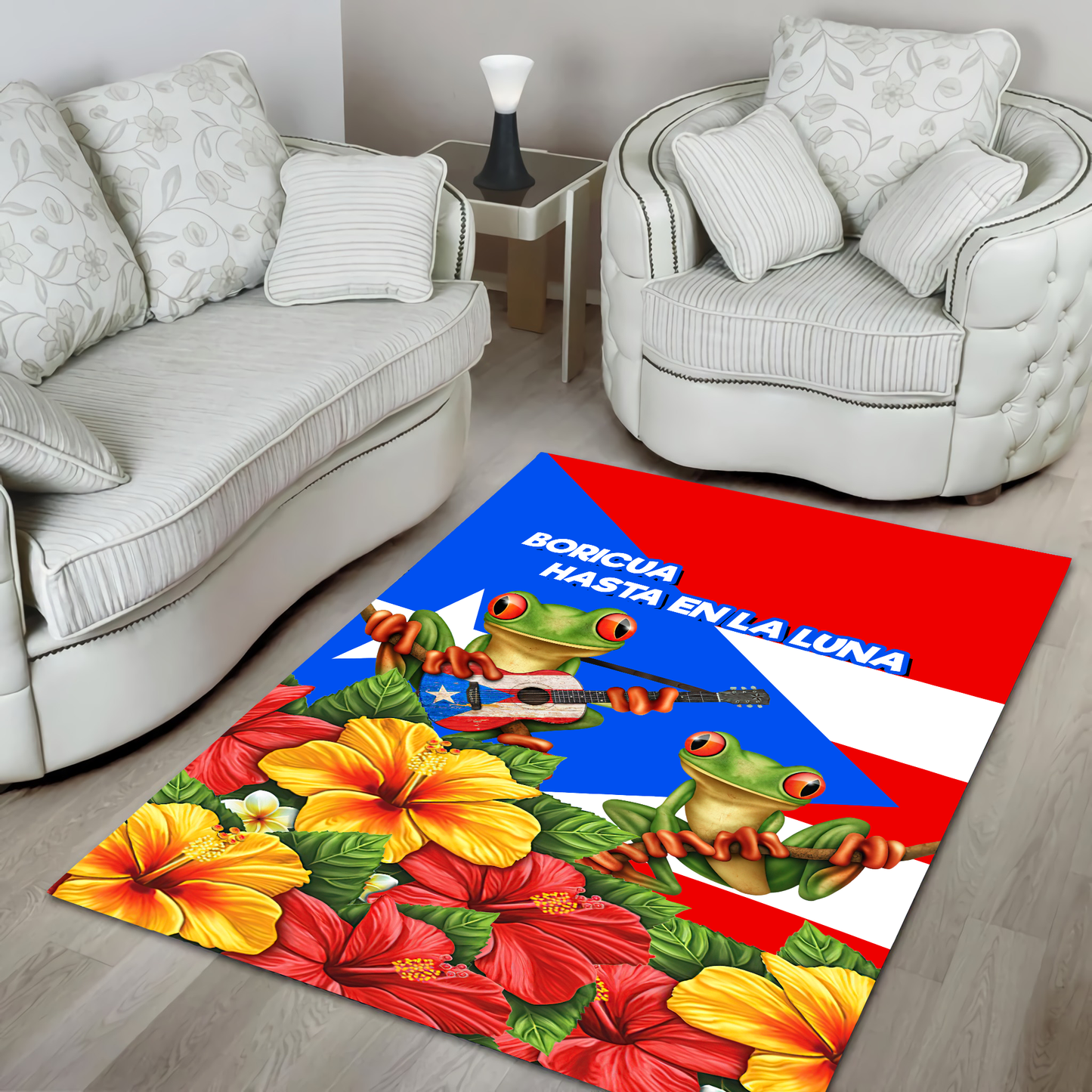 Customize Name Puerto Rico Rug MH24032101.S3
