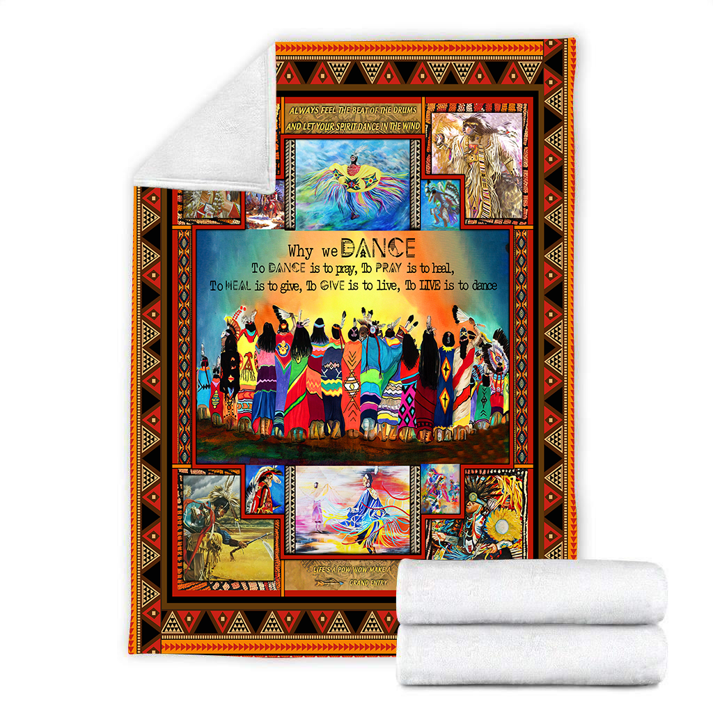 Native American Pow Wow 3D All Over Printed Rug