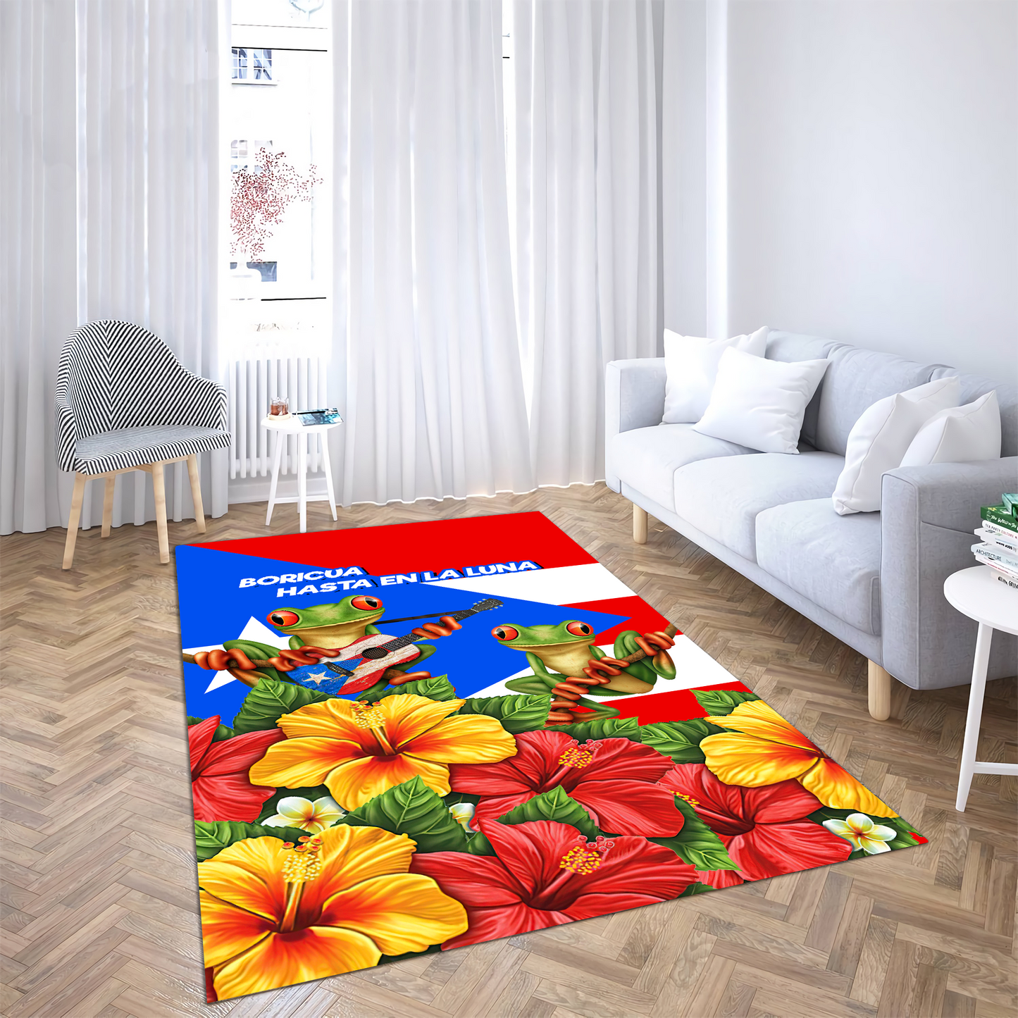 Customize Name Puerto Rico Rug MH24032101.S3