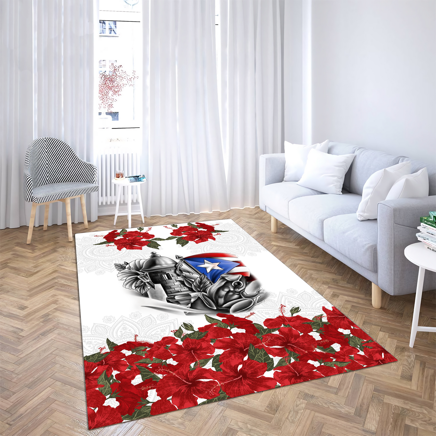 Manga Flower Puerto Rico Rug MH24022104
