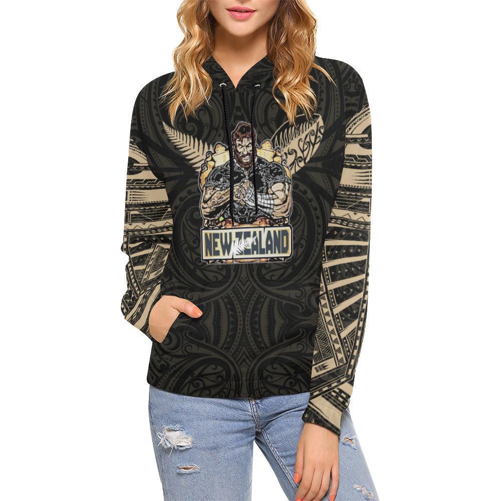 Rugby Aotearoa Tattoo Style All Over Hoodie HC1106 - Amaze Style™-Apparel
