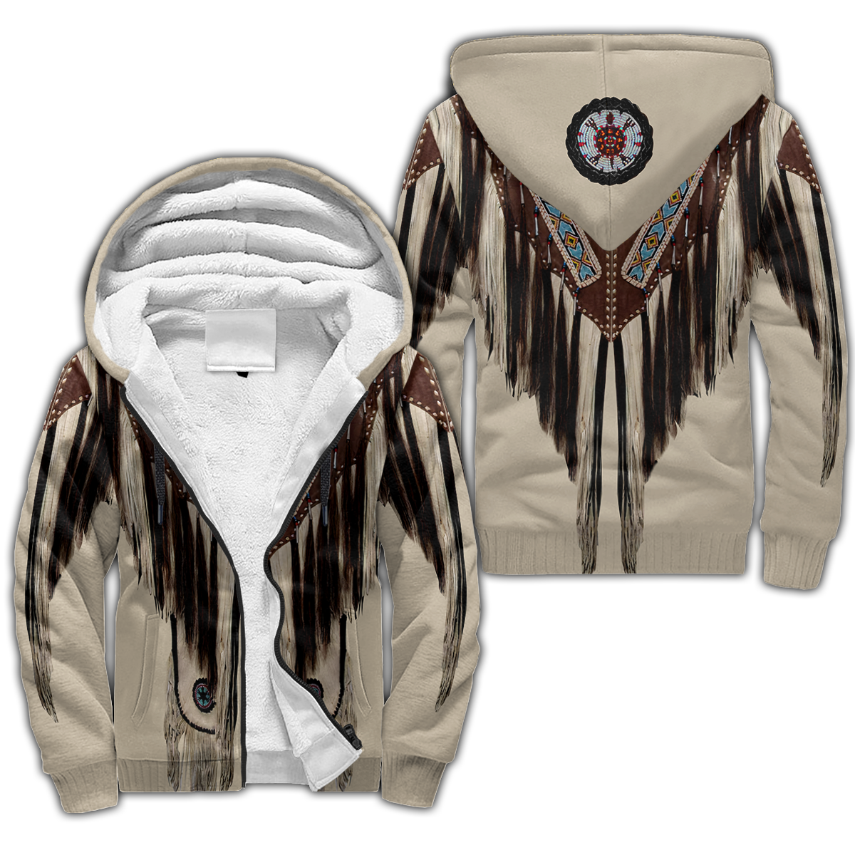 Cowboy Jacket No11 Cosplay 3D Over Printed Unisex Deluxe Hoodie ML