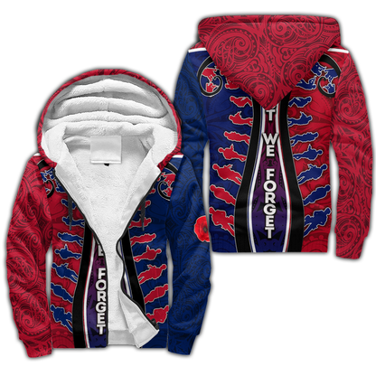 Special Anzac Day Lest We Forget Unisex Deluxe Hoodie ML