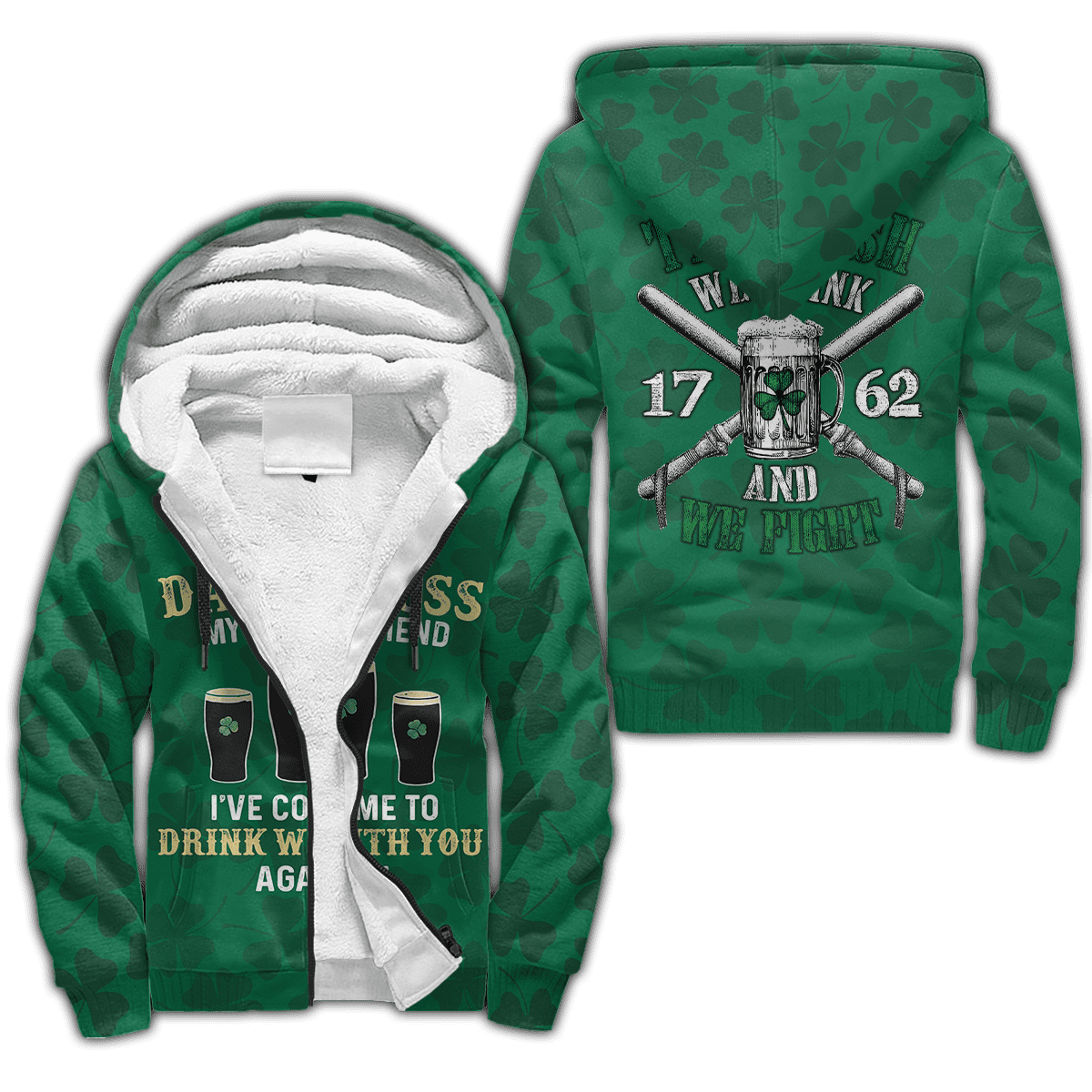Irish Saint Patrick Day 3D All Over Printed Unisex Shirt