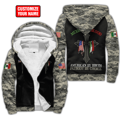 Personalized Mexican 3D All Over Printed Unisex Hoodie