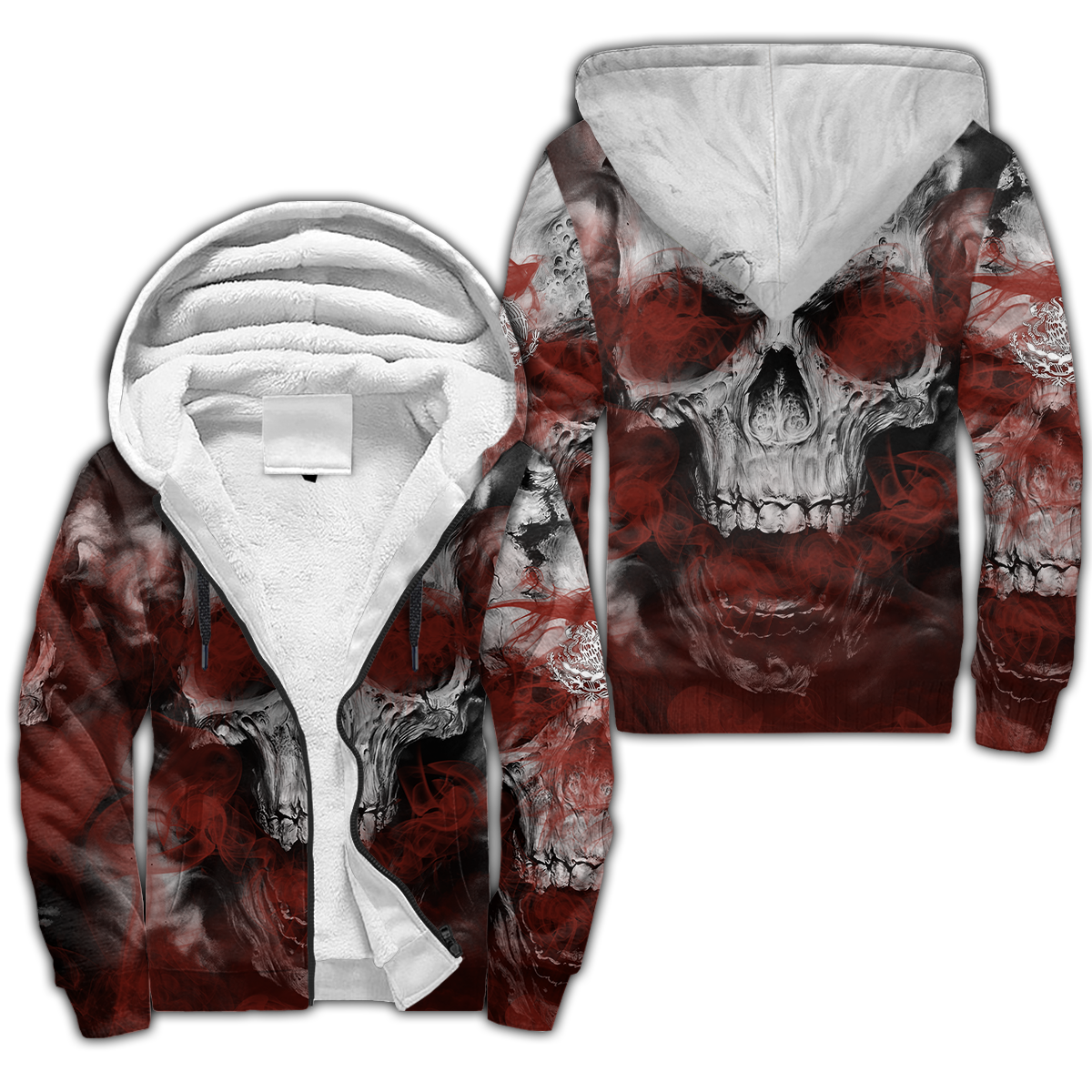 Mexican Skull 3D All Over Printed Unisex Hoodie