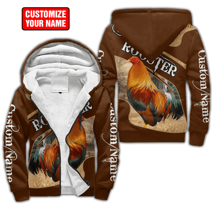 Personalized Rooster 3D Printed Unisex Shirts DD04062103