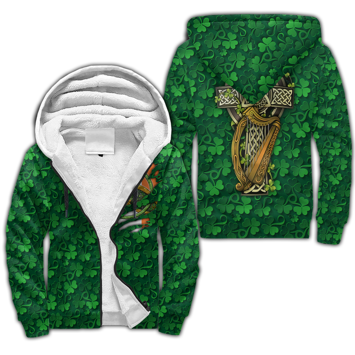 Premium Unisex All Over Printed Irish Symbols Shirts MEI