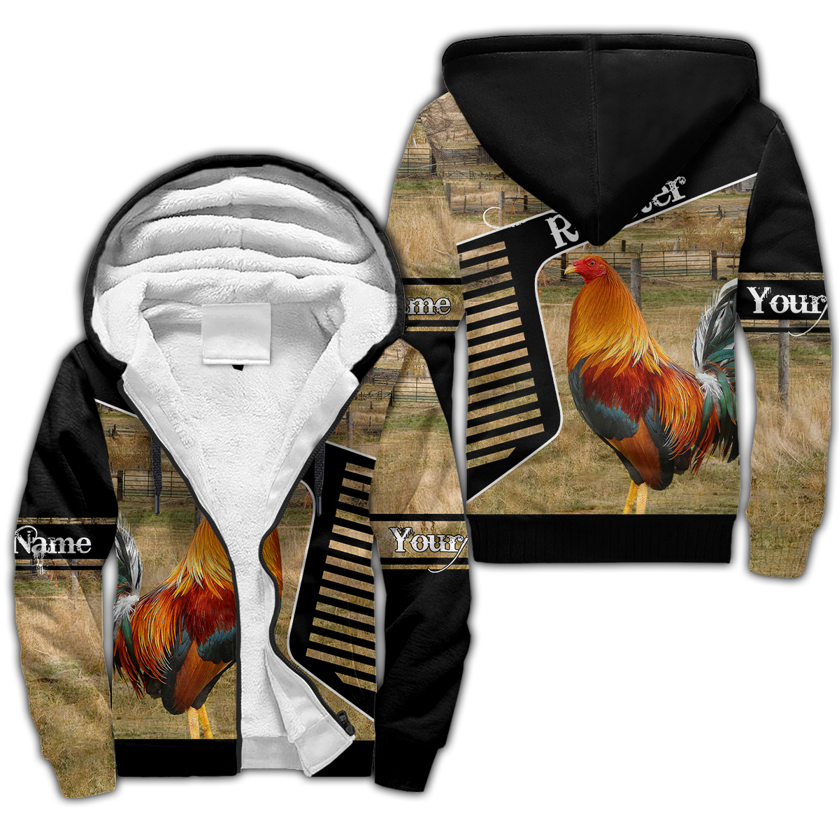 Personalized Rooster 3D Printed Unisex Shirts SN04062102