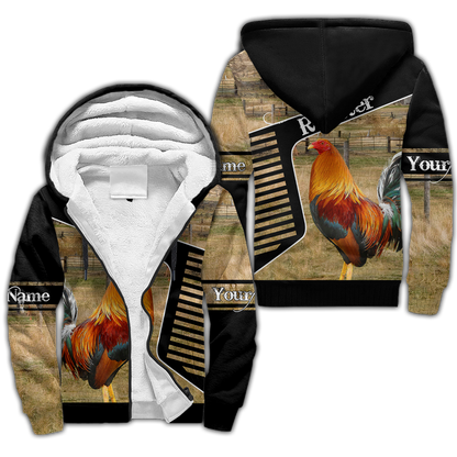 Personalized Rooster 3D Printed Unisex Shirts SN04062102