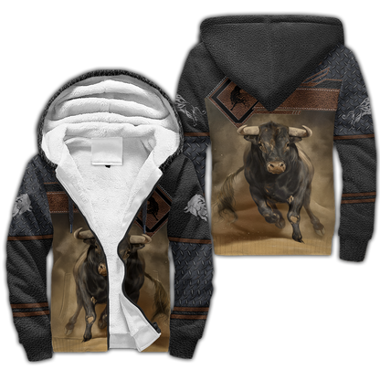 Bull 3D All Over Printed Unisex Shirts For Men And Women