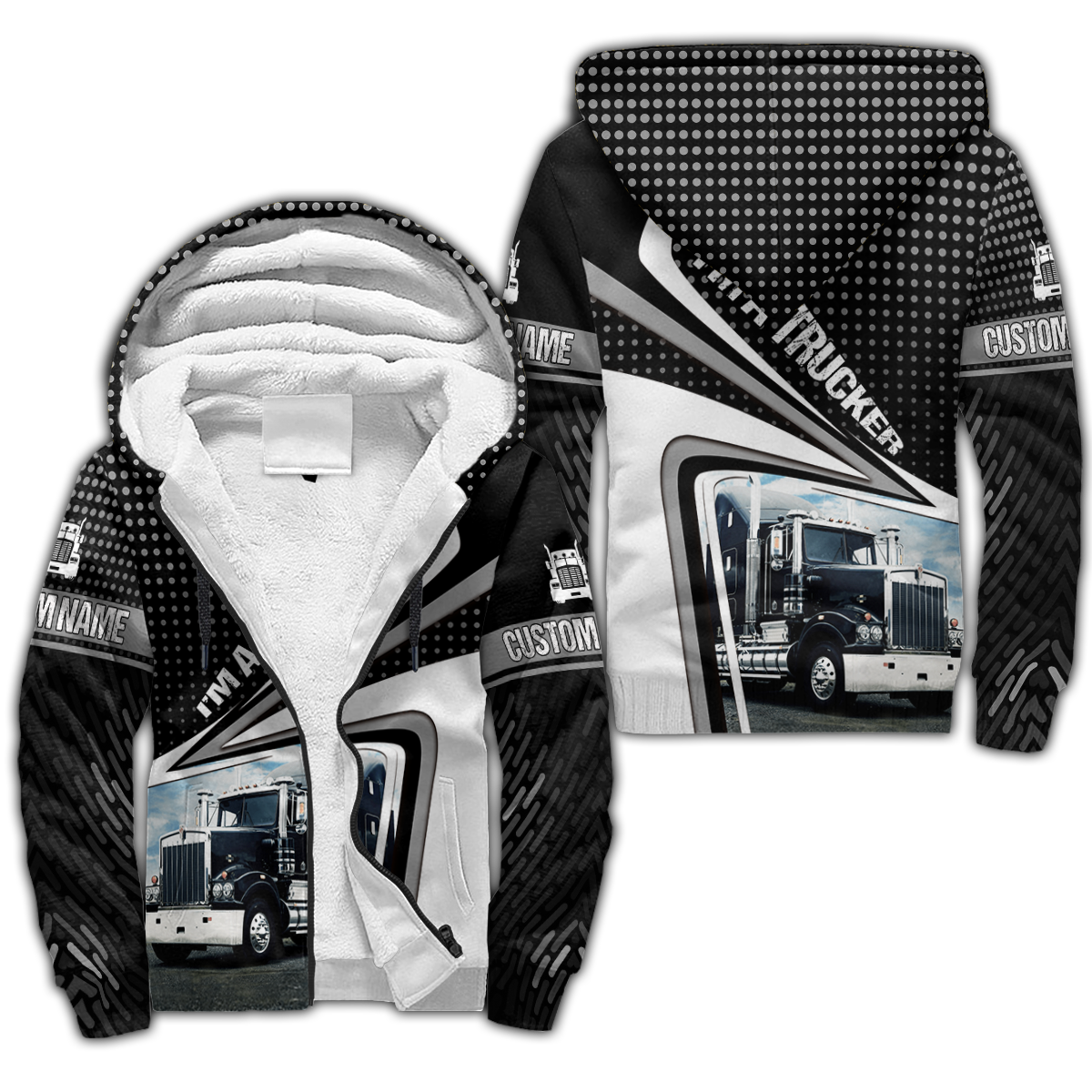 Premium Personalized Unisex All Over Printed I Am A Trucker Shirts MEI