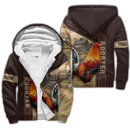 Personalized Rooster 3D Printed Unisex Shirts TNA04062104
