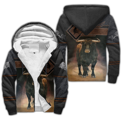 Bull 3D All Over Printed Unisex Shirts For Men And Women