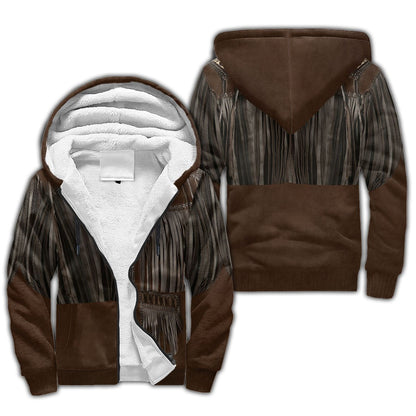 Cowboy Jacket No25 Cosplay 3D Over Printed Unisex Deluxe Hoodie ML