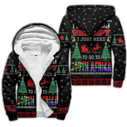 I Don’t Need Therapy I Just Need To Go To South Africa 3D Over Printed Hoodie DA30072102