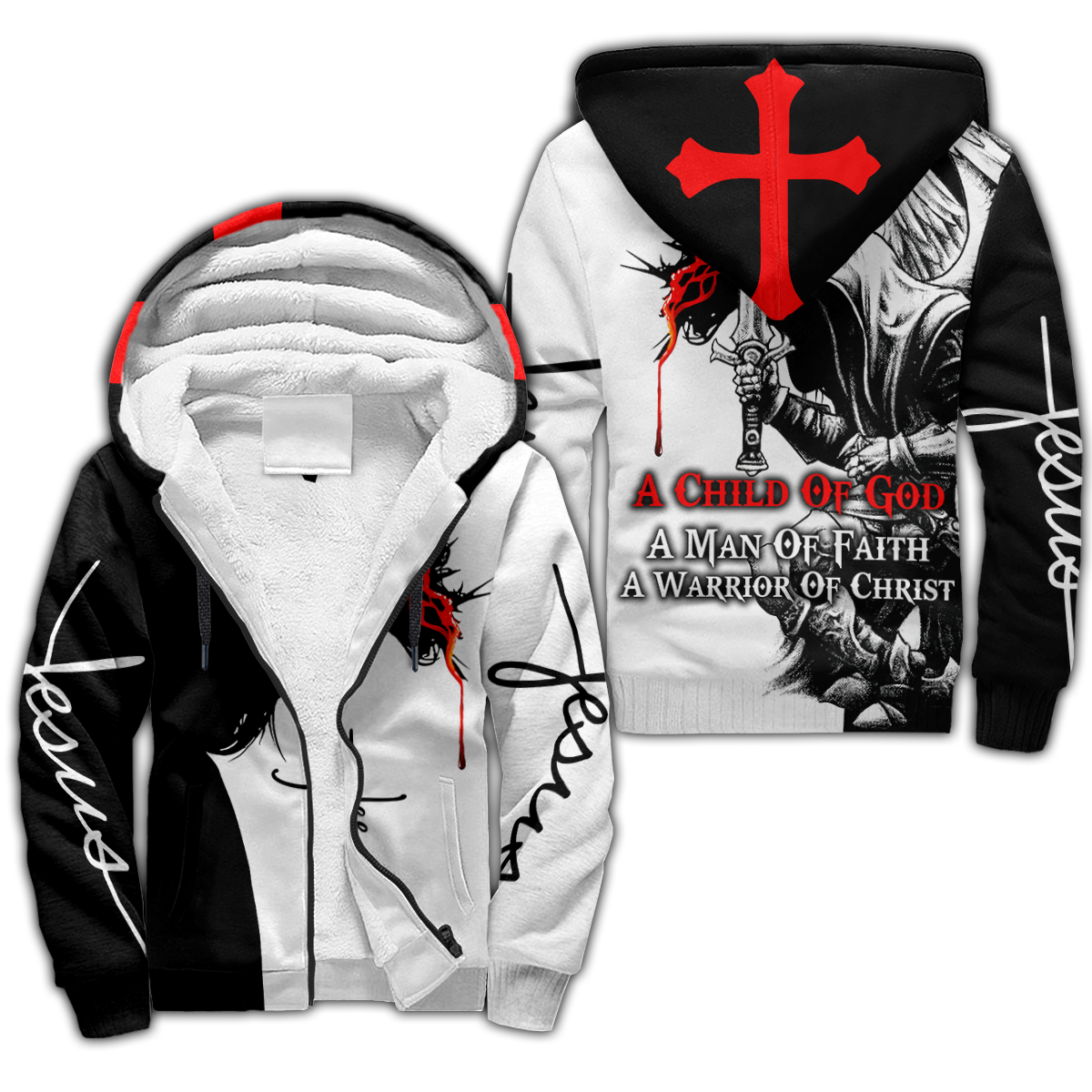 Premium Unisex Hoodie Easter Day Christian Jesus No29 ML