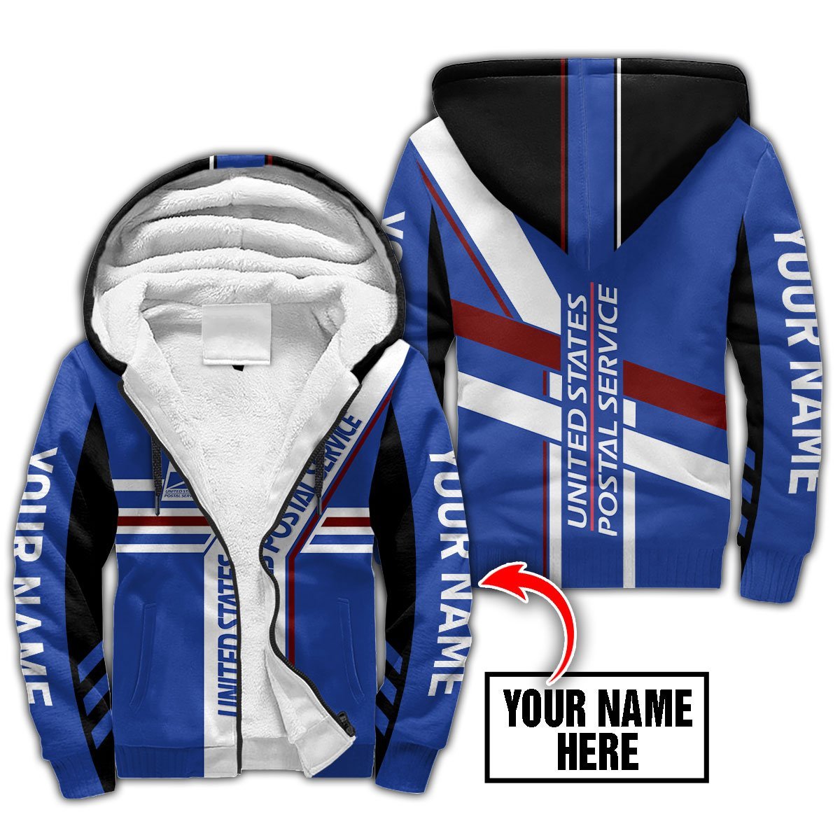 Premium USPS Unisex 3D All Over Printed Shirts MEI