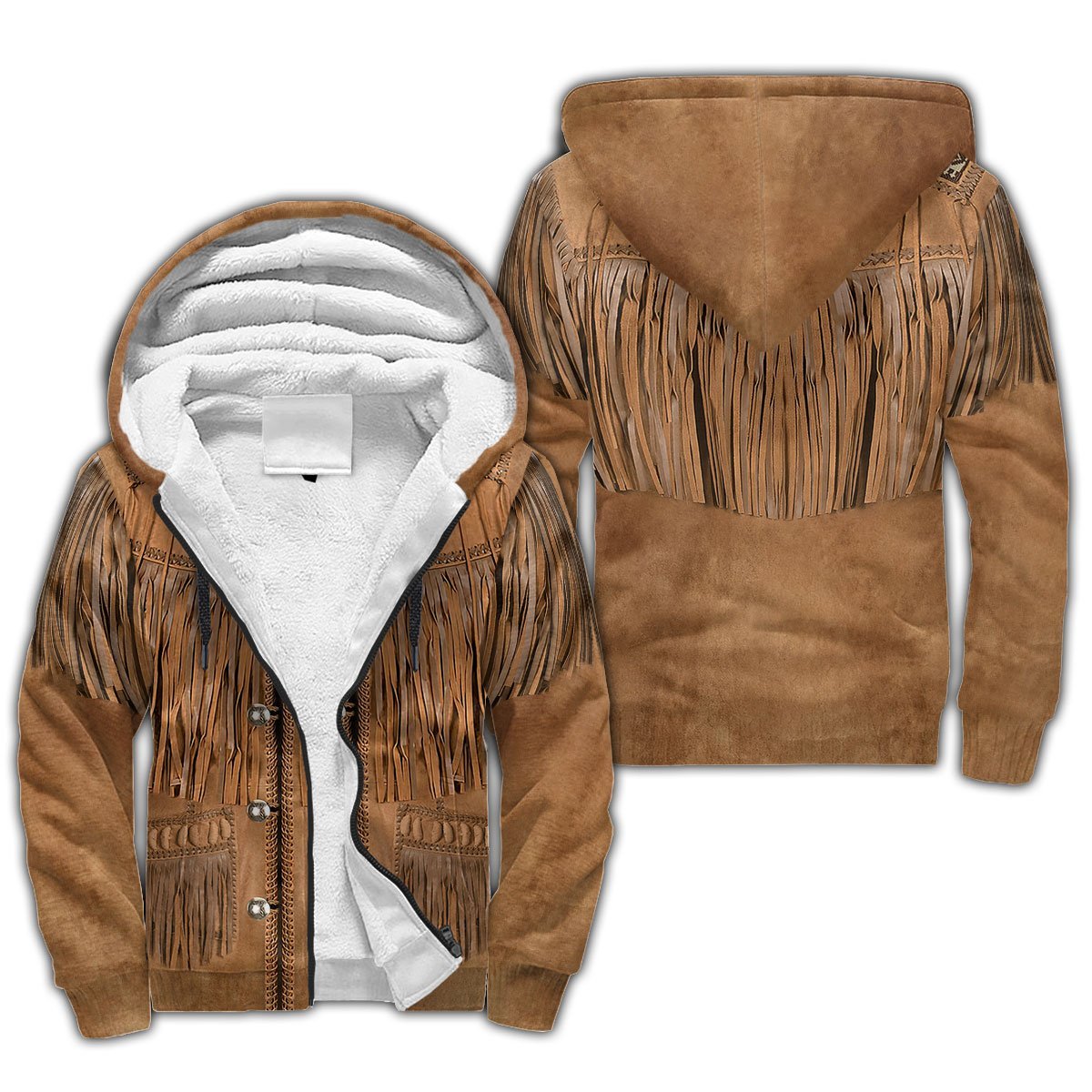 Cowboy Jacket No24 Cosplay 3D Over Printed Unisex Deluxe Hoodie ML