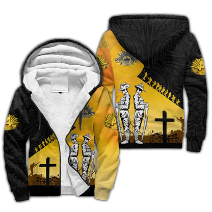 Premium Unisex Hoodie Remember Anzac Day ML