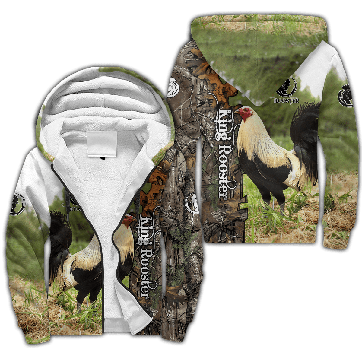 King Rooster 3D Printed Unisex Shirts HHT23042106