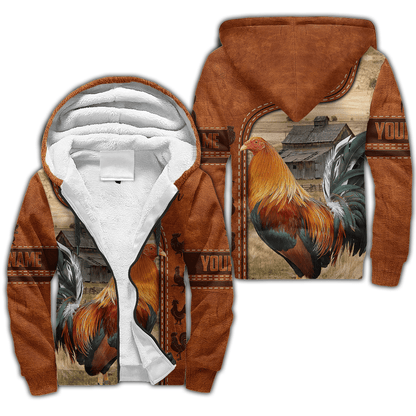 Personalized Rooster 3D Printed Unisex Shirts DA24042102