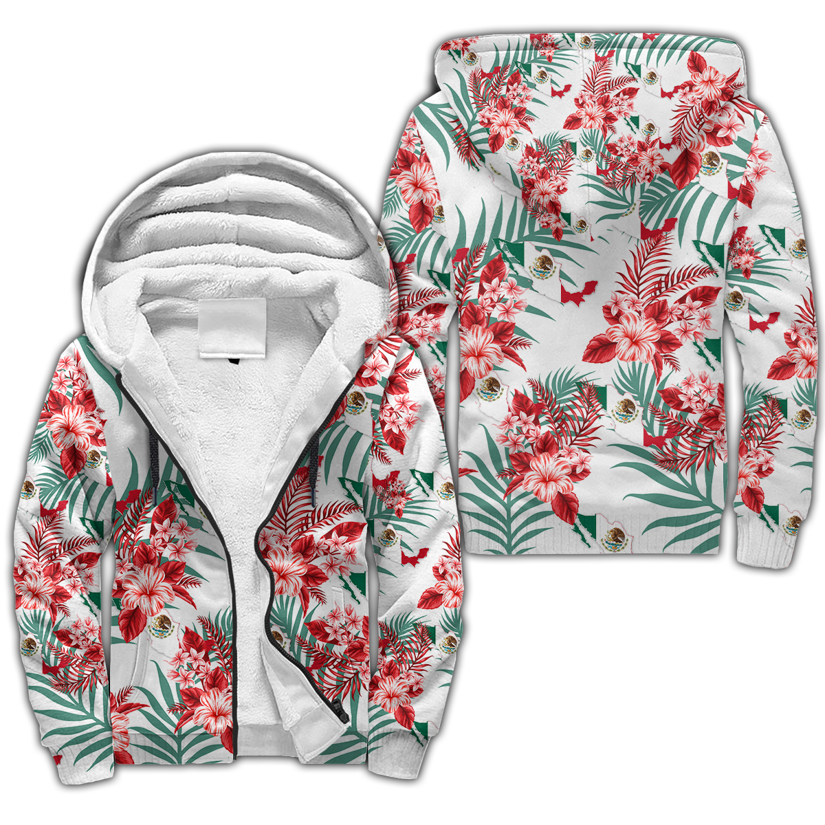 Mexico 3D All Over Printed Unisex Shirts