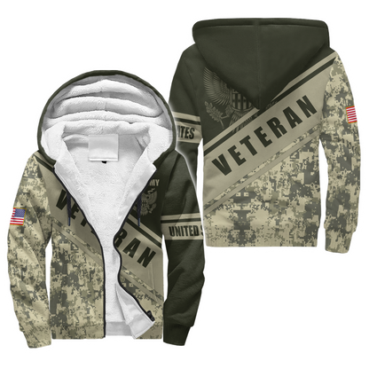 US Army Veteran 3D All Over Printed Shirts