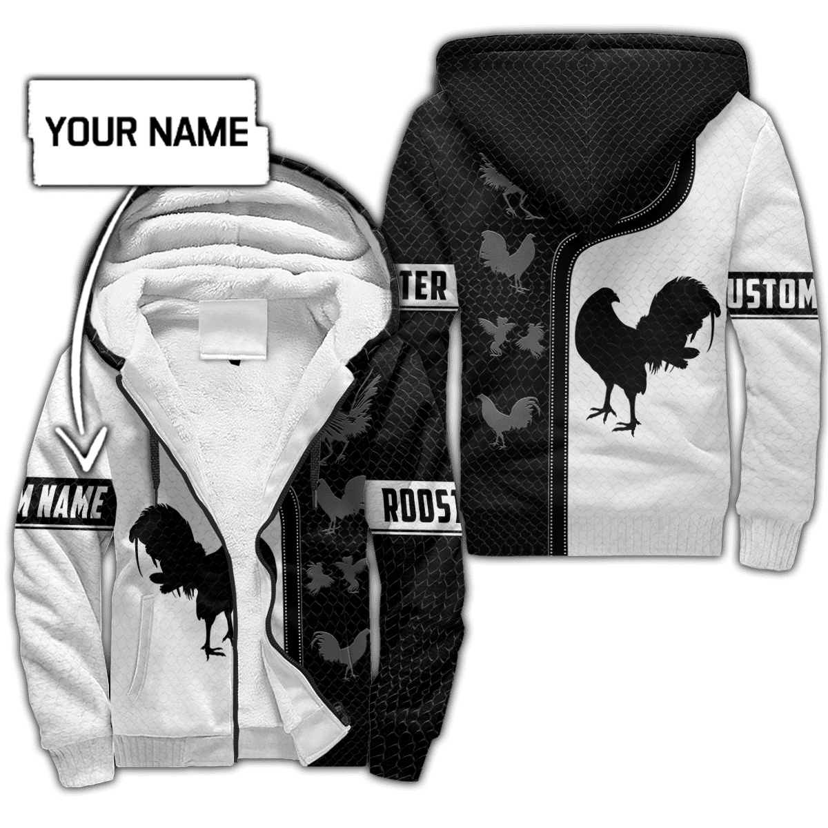 Personalized Rooster 3D Printed Unisex Shirts DD24042104