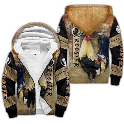 Personalized Rooster 3D Printed Unisex Shirts TNA24042103