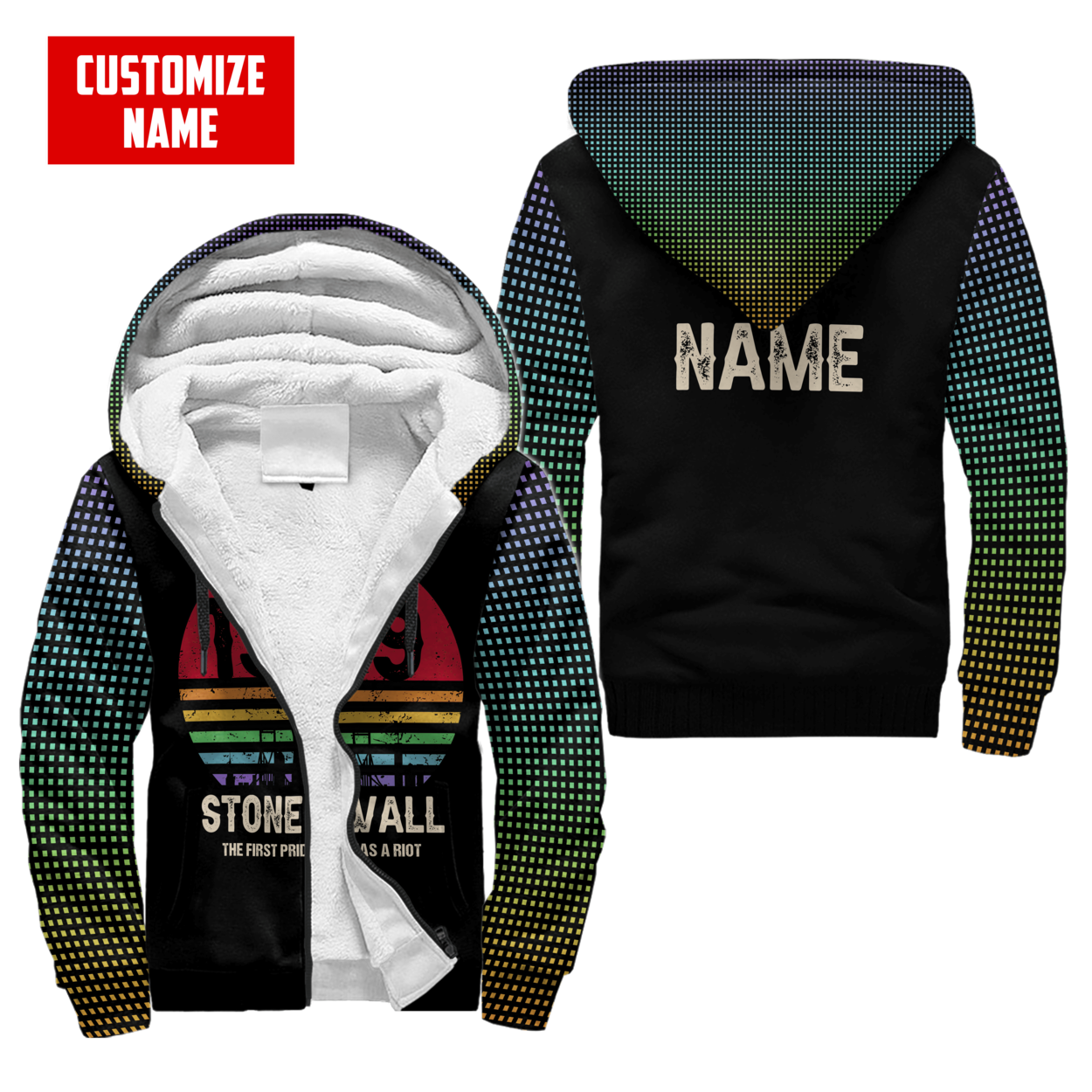 Customize Name The Pride 3D All Over Printed Unisex Shirts