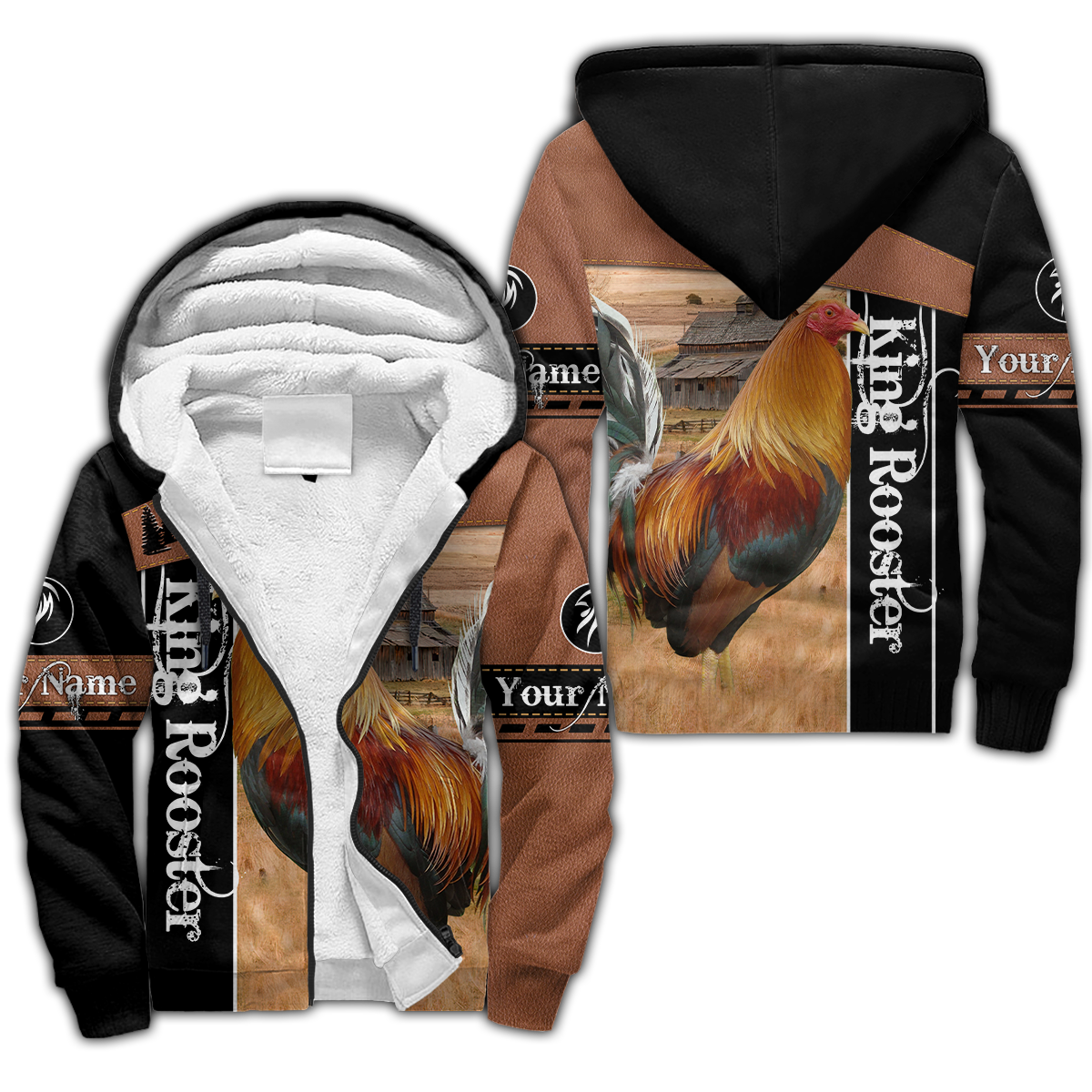 Personalized King Rooster 3D Printed Unisex Shirts SN27042103