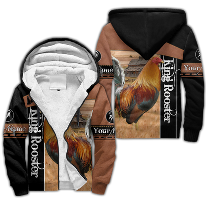 Personalized King Rooster 3D Printed Unisex Shirts SN27042103