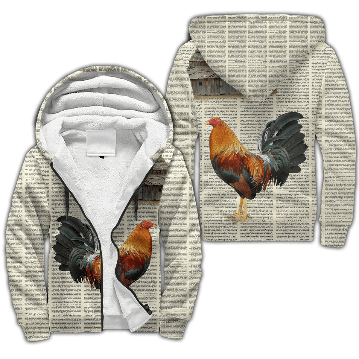 Rooster 3D Printed Unisex Shirts HHT29042102