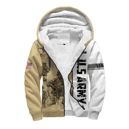 US Veteran 3D All Over Printed Unisex Hoodie