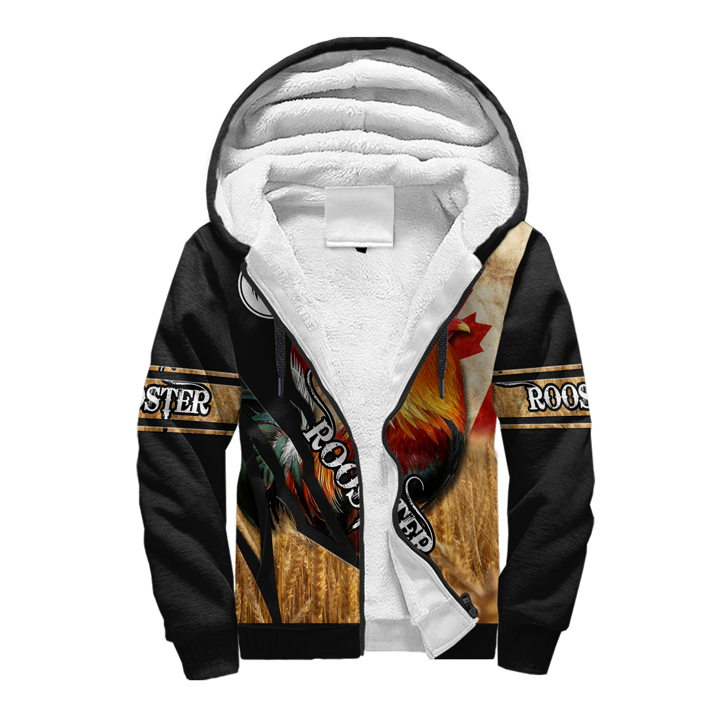 Personalized Canadian Rooster 3D Printed Unisex Shirt