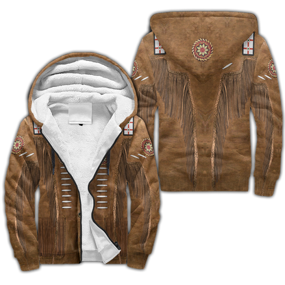 Cowboy Jacket No18 Cosplay 3D Over Printed Unisex Deluxe Hoodie ML