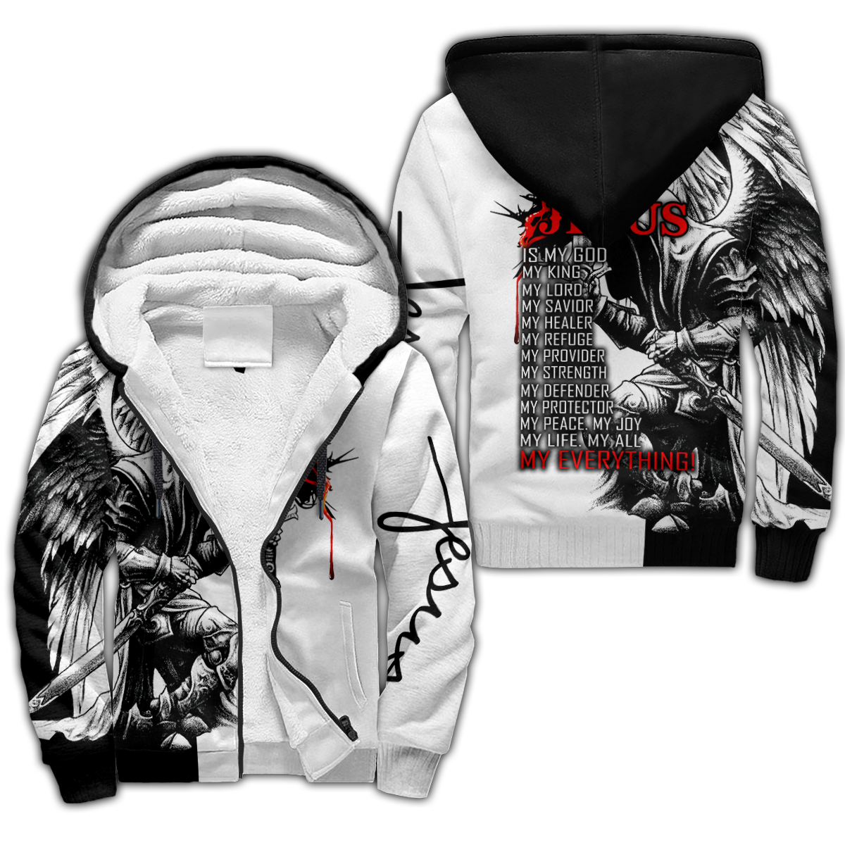 Premium Unisex Hoodie Easter Day Christian Jesus No3 ML Jesus Is My Everything