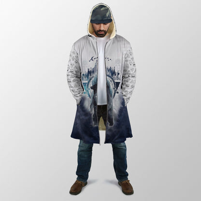 All Over Printed Camping Cloak Winter Camping