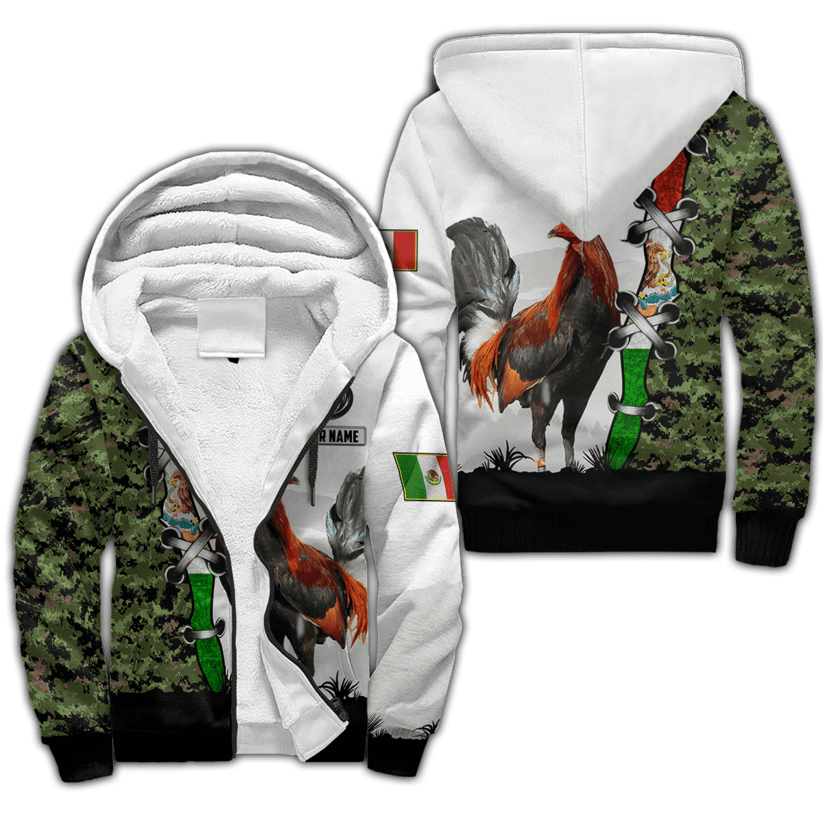 Personalized Mexican Rooster 3D Printed Unisex Shirts DD13052101