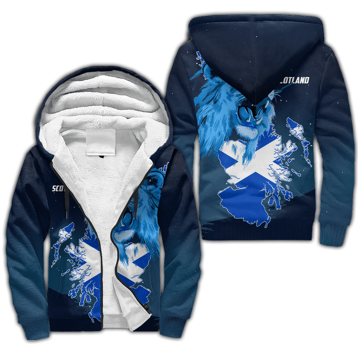 Premium Scotland Lion 3D All Over Printed Unisex