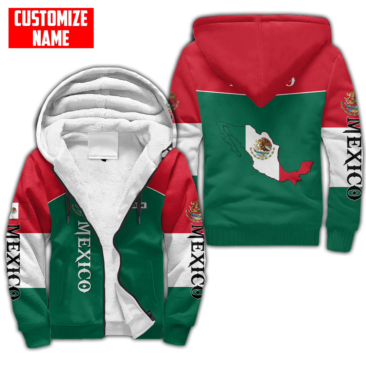 Persionalized Mexico 3D All Over Printed Unisex Shirts DQB26062102