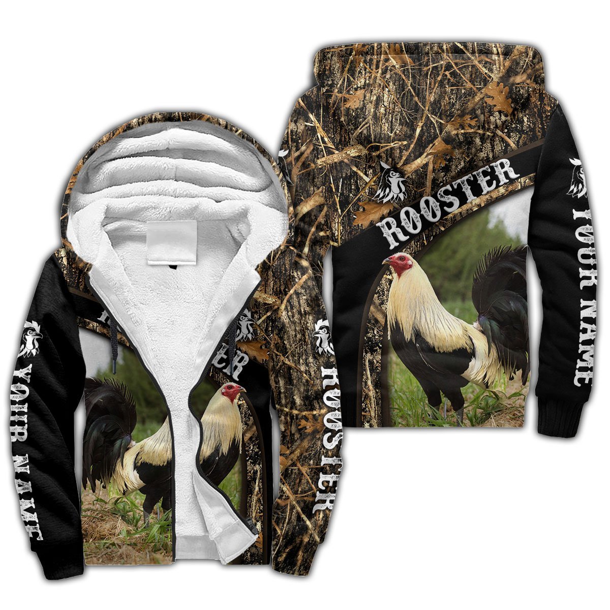 Personalized Rooster 3D Printed Unisex Shirts NTN24042104