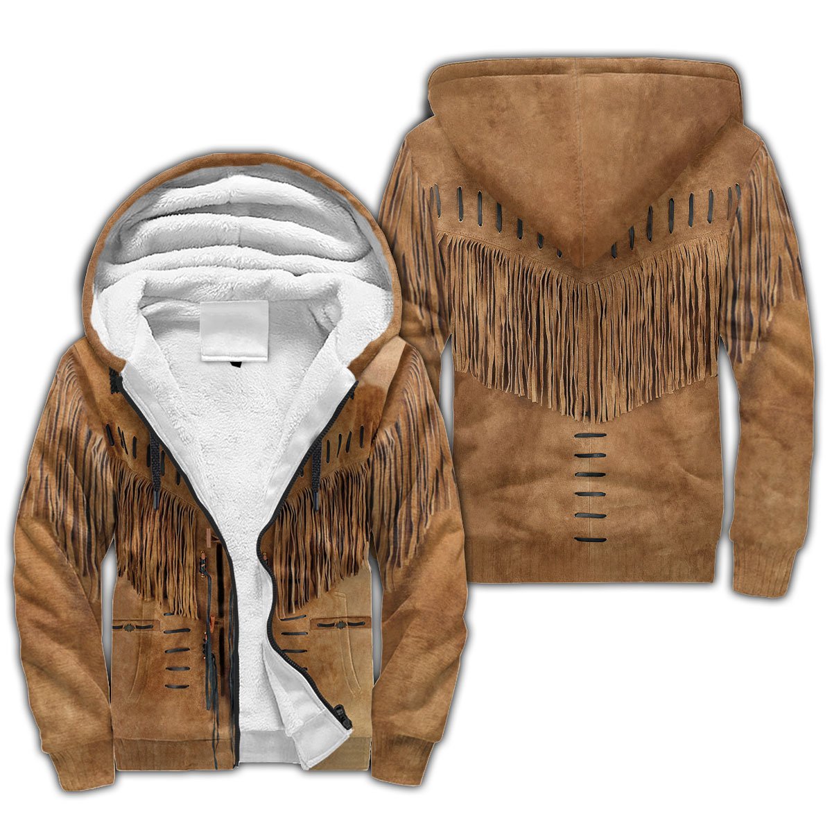 Cowboy Jacket No14 Cosplay 3D Over Printed Unisex Deluxe Hoodie ML