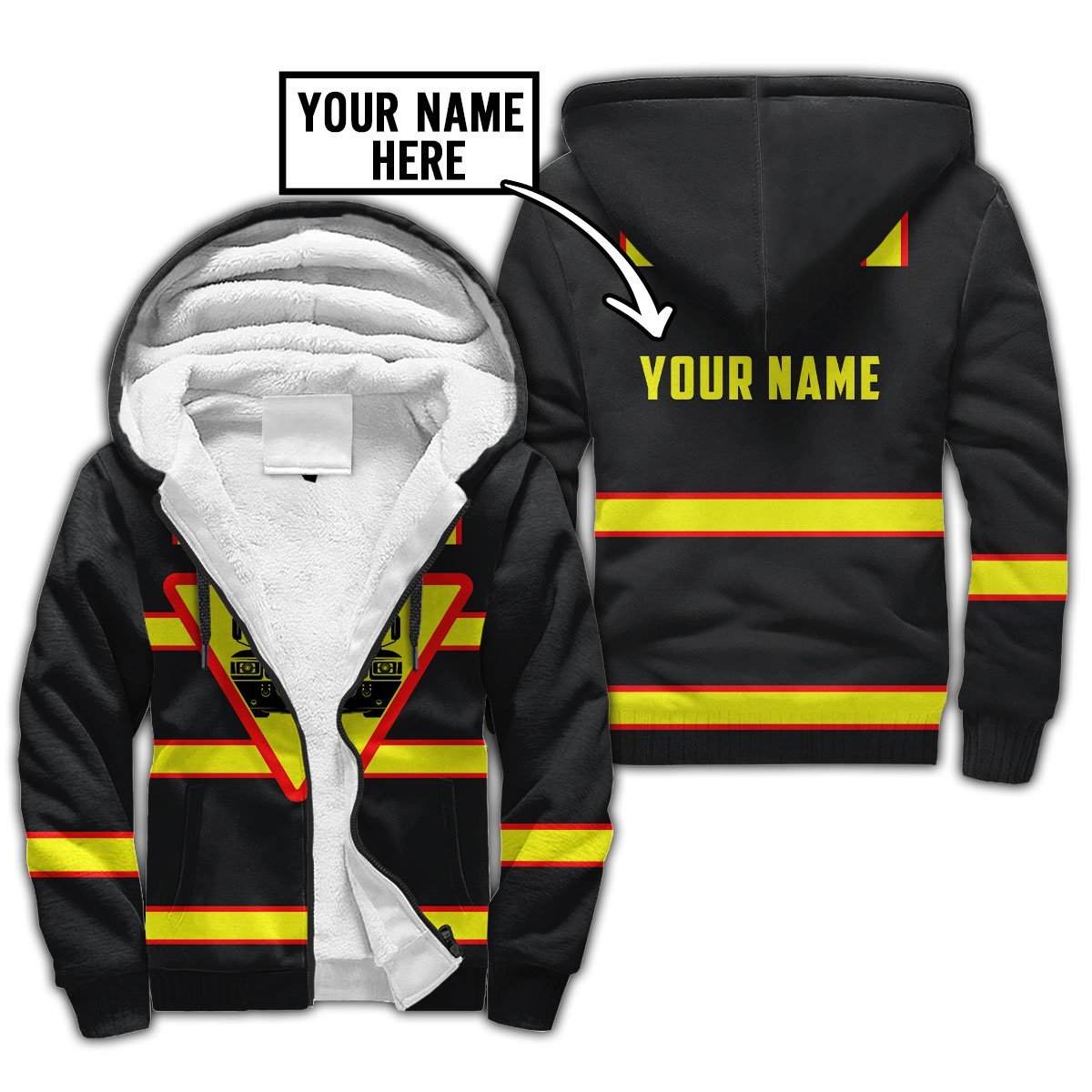 Premium Trucker Personalized Name 3D All Over Printed Unisex Shirts