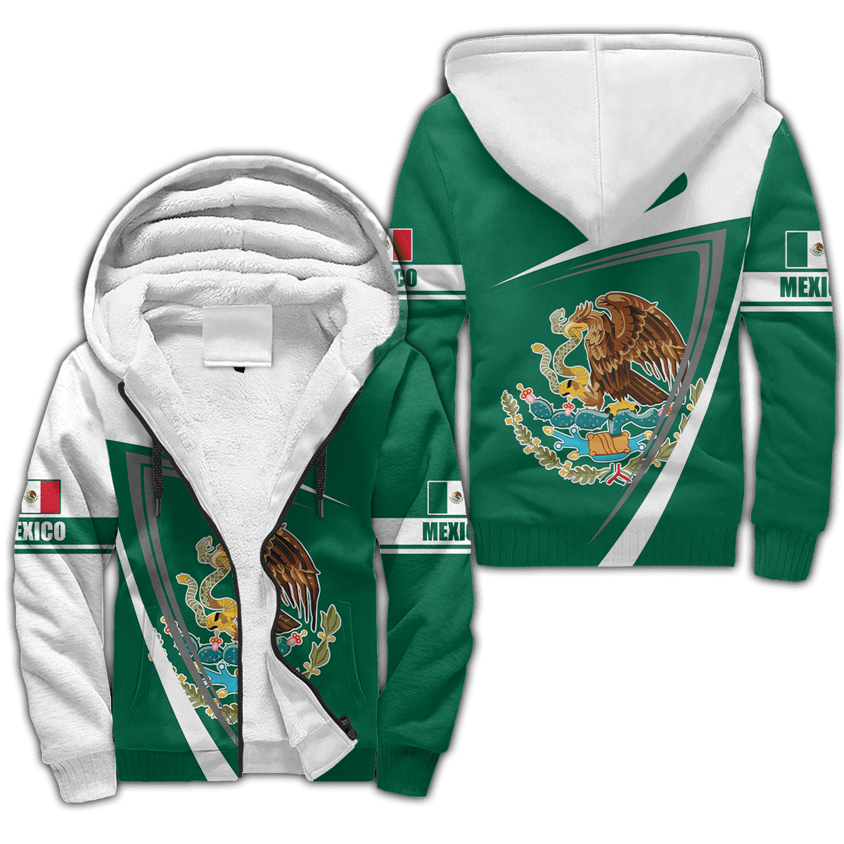 Persionalized Mexico 3D All Over Printed Unisex Shirts