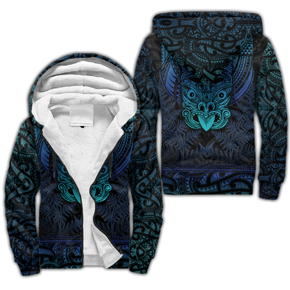 Maori Haka Dance Blue 3D Printed Unisex Shirts