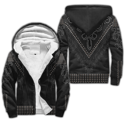 Cowboy Jacket No22 Cosplay 3D Over Printed Unisex Deluxe Hoodie ML